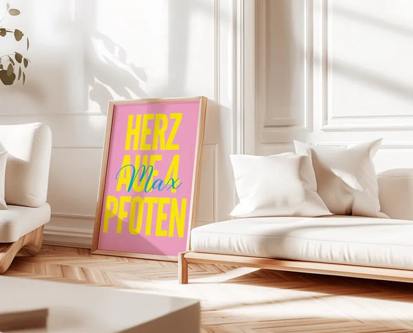 Herz auf 4 Pfoten rosa MockUp_Bild1_Boden